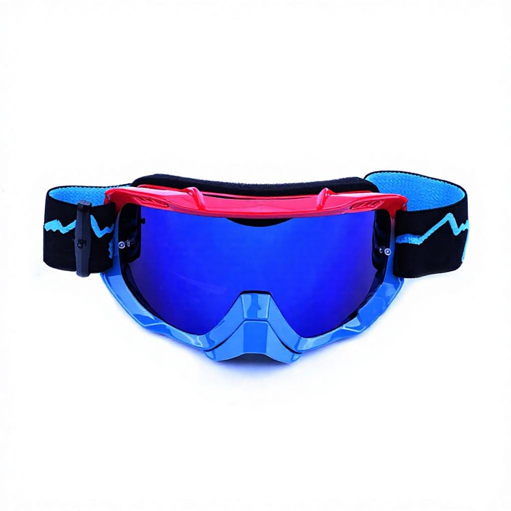 Maßgeschneiderte Motorrad ATV Brillen Motocross Brillen Off Road Dirt Bike Motorradhelm Brille Ski Sport Mountainbike Sonnenbrillen