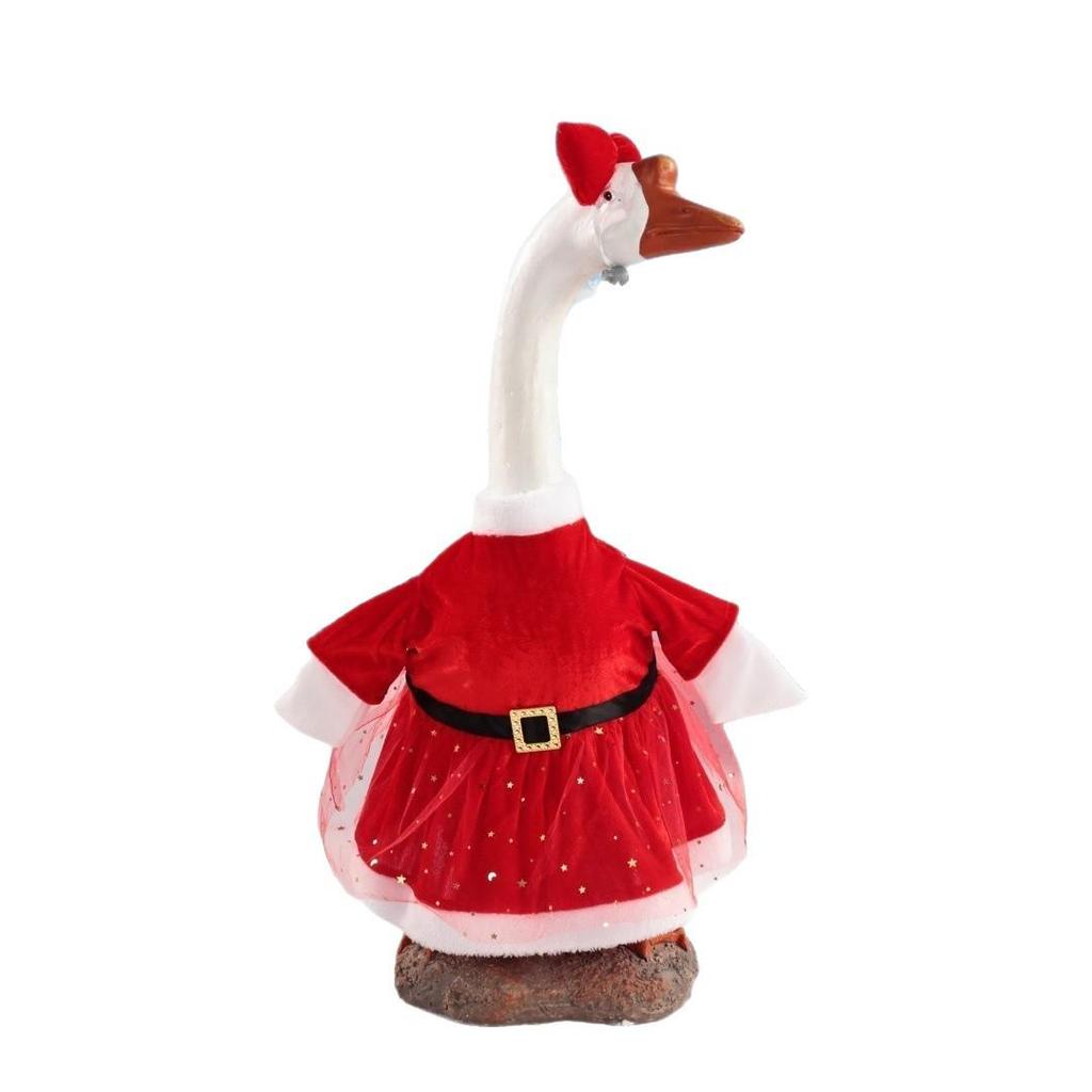 Classic Christmas Porch Goose Decoration Dress-up Shirt