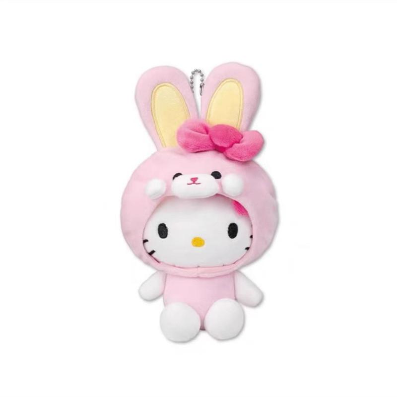 

Очаровательная плюшевая игрушка Hello Kitty Медведь и Зайчик, лимитированный выпуск, для празднования 50-летия Rabbit Costume