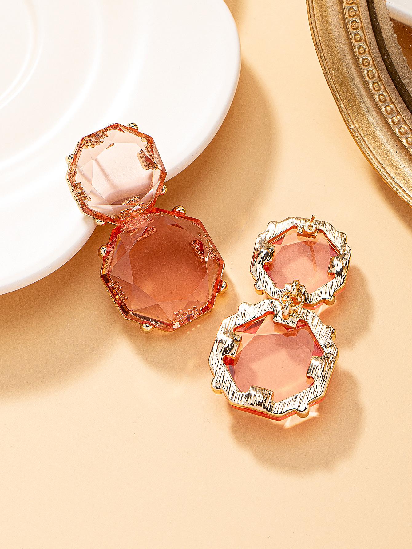 Stylish Women s Bohemian Resin Earrings