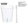 Self Watering Pots for Indoor Plants Plant Plants, Small Planters with Water Level Indicator, Clear Gardening Pothos Inner Cup, Drainage