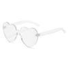 Love Sunglasses, Candy-Colored Heart-Shaped Glasses, Beach Peach Heart Sunglasses.