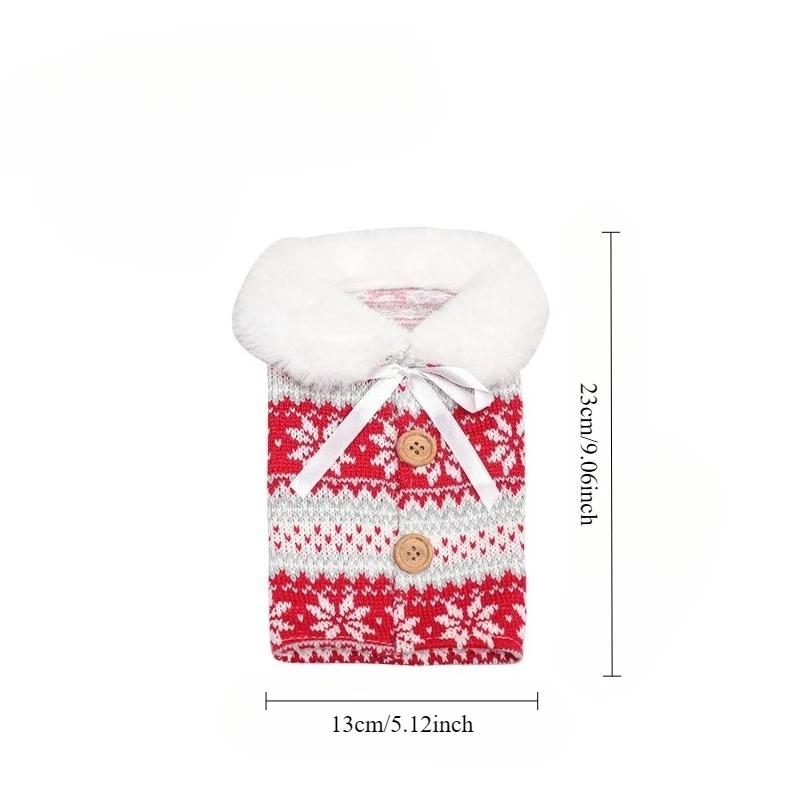 

Christmas Wine Bottle Cover Merry Christmas Decorations For Home Christmas Ornament Xmas Navidad Natal Gifts New Year 2025