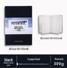 Zun Jue Portable 100% Cotton Watercolor Accordion Journal, 300g Fine Grain Fabric Book for Art Students