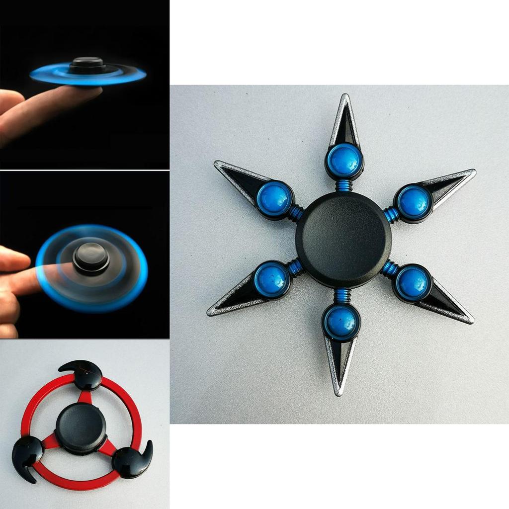 Naruto Shuriken Fingertip Spinner High-speed Rotation Antistress Toy For Kids And Adults