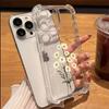 For iPhone 17 Cases Minimalist Small Daisy Pattern Phone Case For iPhone 16 Pro Max 15 13 12 11 14 8 7 Plus 17E XS X XR 17 Cover