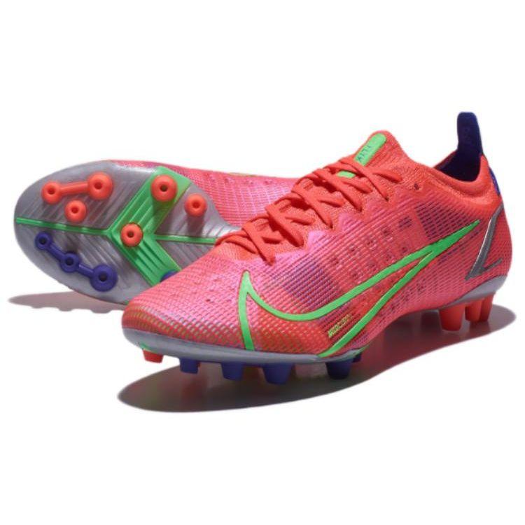 Nike Mercurial Vapor 14 Elite AG Spectrum Pack Unisex Sneakers Pink Bright-Crimson Indigo-Burst CZ8717-600