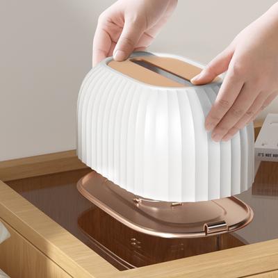 Elegante dispenser di fazzoletti in stile nordico con contenitore per telecomando per sale da pranzo del soggiorno