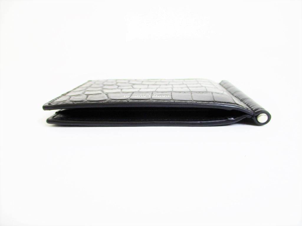 Authentic Saint Laurent Paris Black Leather Bifold Bill Wallet Purse #7924 Seller Refurbished