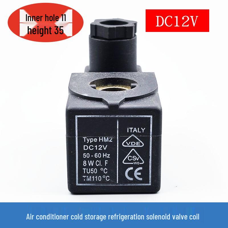 HM2 Castel Solenoid Valve Coil, Cold Storage AC Unit Control Valve, AC220V/DC24V