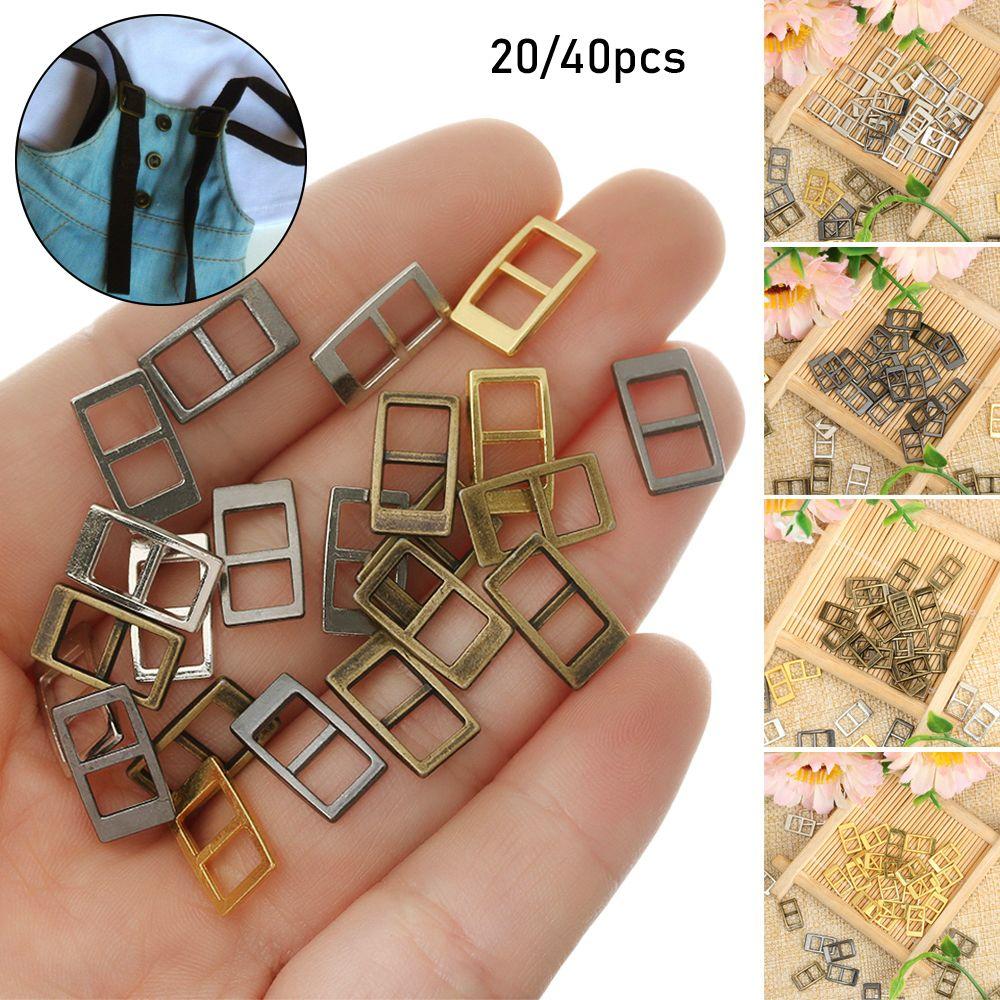 5mm Mini Ultra-small 4 Colors Tri-glide Buckle Belt Buttons Doll Bags Accessories Diy Dolls Buckles