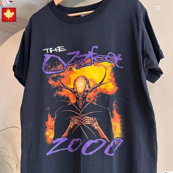 Memories Винтажная черная унисекс футболка Ozzy Osbourne Ozzfest Подарок для фаната Унисекс футболка S