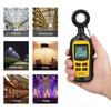 Light Meter Digital Illuminance Meter Handheld Ambient Temperature Measuring Instrument with a Maximum Range of Lux and Color LCD Screen 200,000
