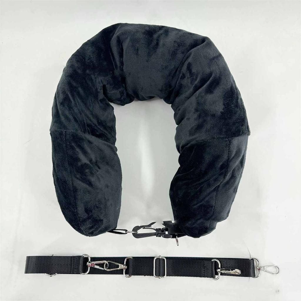 U-Shaped Travel Neck Pillow – Portable Soft Plush Airplane Pillow, Comfortable Headrest Cushion for Sleeping, Travel &  Use