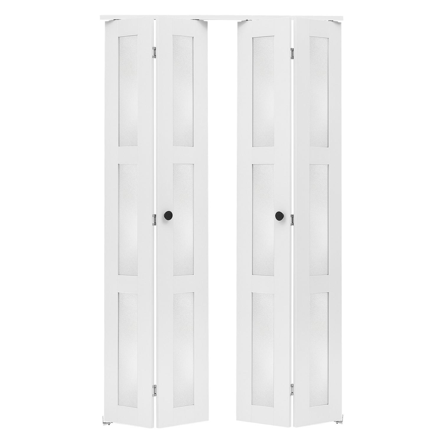 Bifold Closet Door 4-Panel, 1219 mm