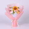 Hand-Knitted Rose Yarn Bouquet - Perfect Birthday or Festival Gift for Friends and Teachers
