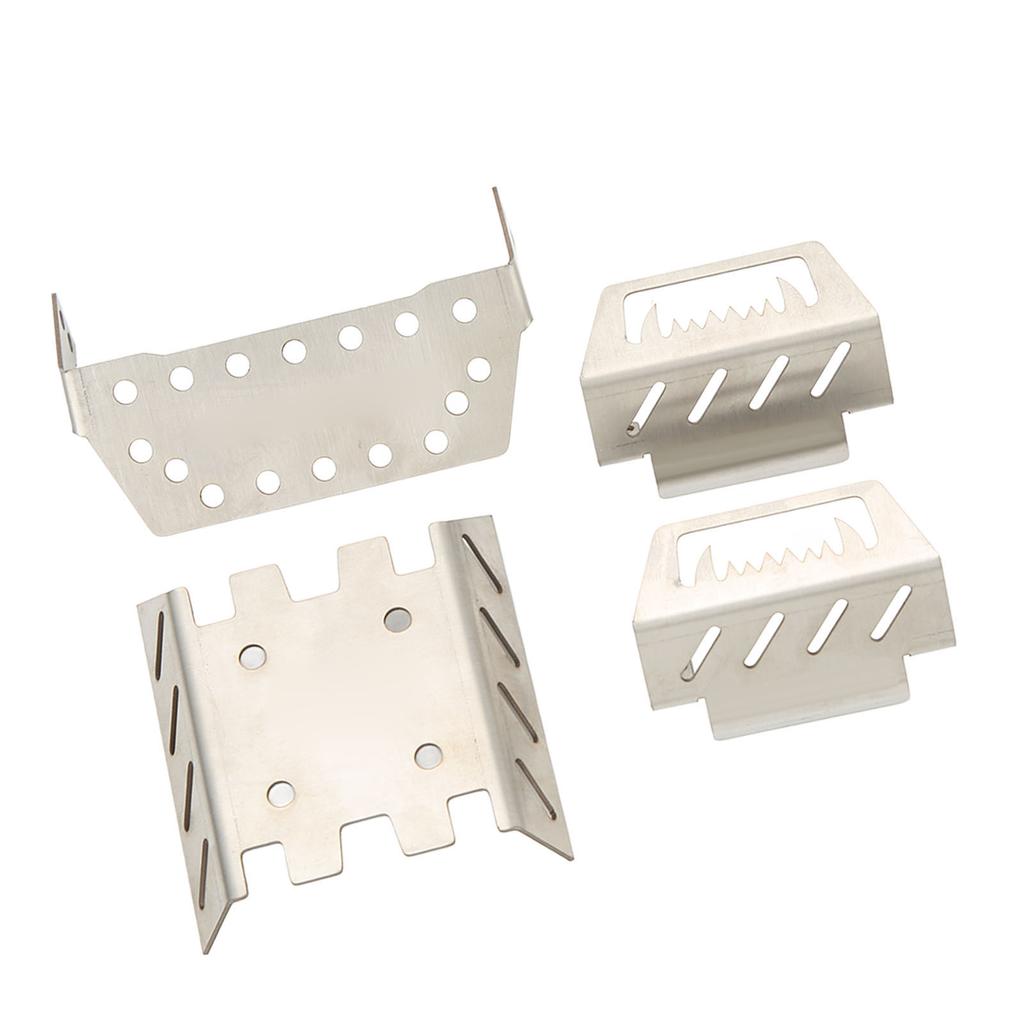 RC Chassis Armor Stainless Steel RC Body Guard Armor Accessory for YK4102 YK4103 YK4082 1 8 1 10 RC Car