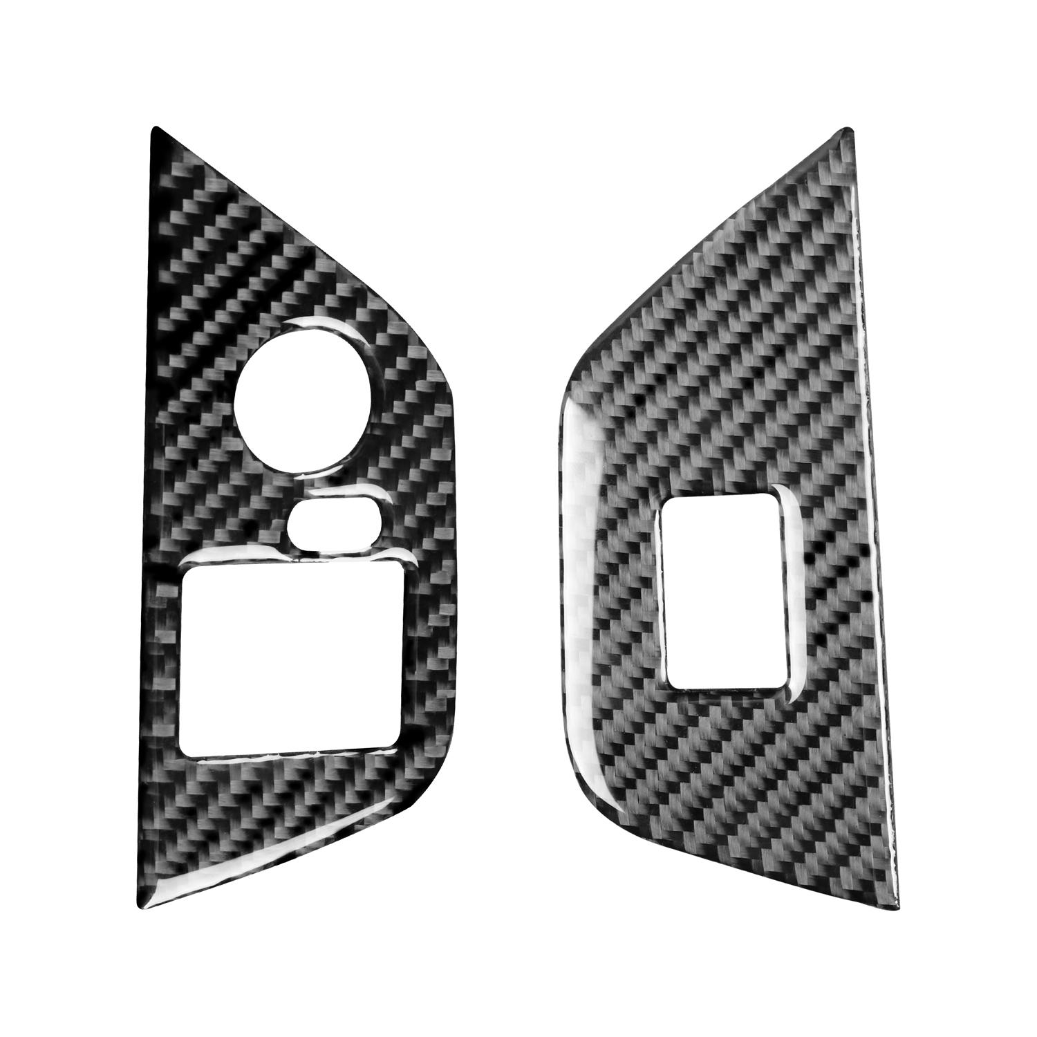 

Carbon Fiber Side Door Window Switch Lifter Button Cover For BMW Z4 E85 E86 2003 2004 2005 2006 2007 2008 Interior Trim