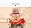LED Santa Claus Wooden Ornament – Christmas Decoration & Gift