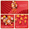 OTAKUMARKET Hair Ornament Set for Set with Perfect for and Includes for Girls Ages 4 Colors Shichi-Go-San Coming-of-Age Ceremonies, 3-Piece