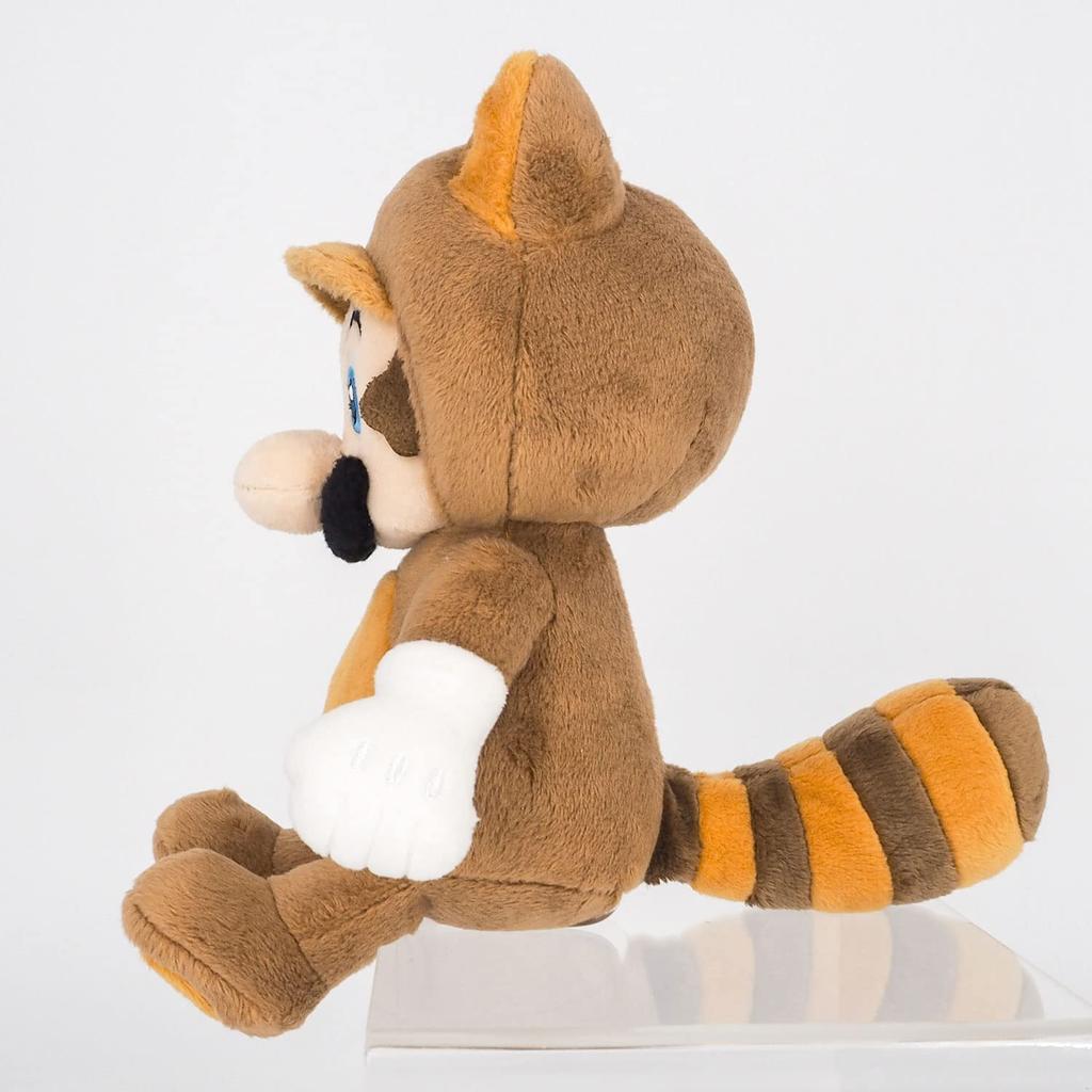 Sanei Boeki Super Mario 3D Land Tanuki Mario (S) 11×11×22cm Stuffed Toy