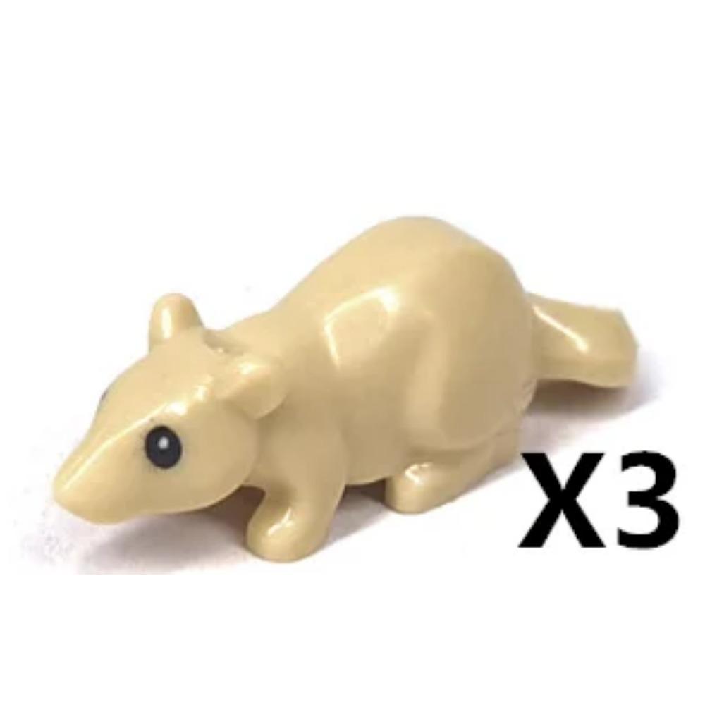 MOC ZOO Farma Zvířat Stavební Kostky Sova Ještěrka Chobotnice Veverka Prase Pes Kuře Kočka Holub Myš Vlk Králík Mini DIY Kostka K060