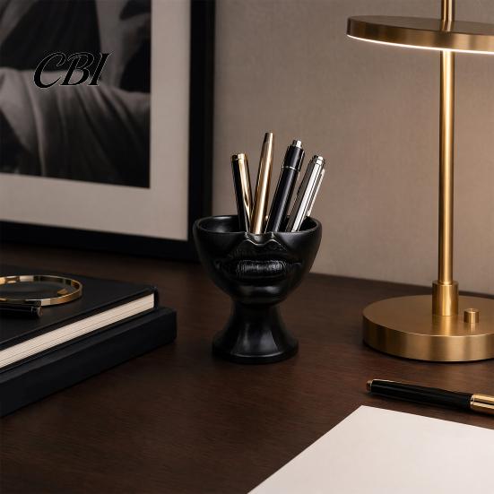 Sukkulenten Pflanztopf 3D-gedruckter lippenförmiger Blumentopf, Künstlerischer Skulpturaler Pflanzer mit matter Oberfläche, Multifunktionales Minimalistisches Schreibtischdekor für Wohn