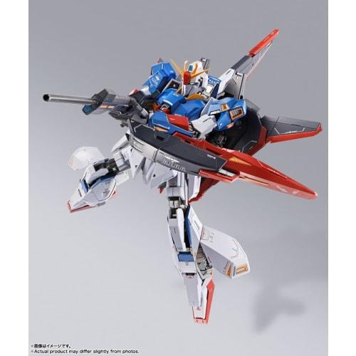 TAMASHII NATIONS METAL BUILD Mobile Suit Z Gundam Zeta Gundam, Approximately 190mm, PVC, ABS, and Die-cast Painted Action Figure