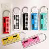Regla solar Regla de 10 cm Mini calculadora digital 2 en 1 Papelería para niños Regalos de oficina escolar