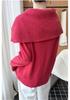 2026 Autumn/Winter Pure Wool Sailor Collar Loose Knit Sweater