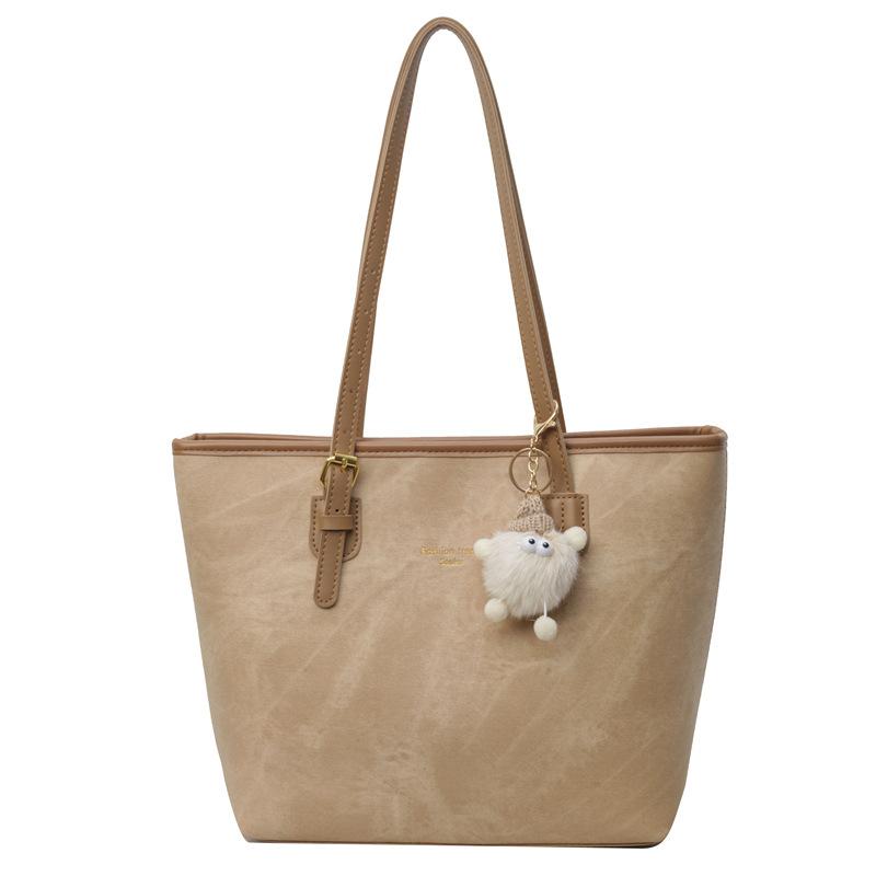Fashion Versatile Bag Women's Bag 2026 New Student Class Shoulder Bag Large Capacity Commuter Tote Bag