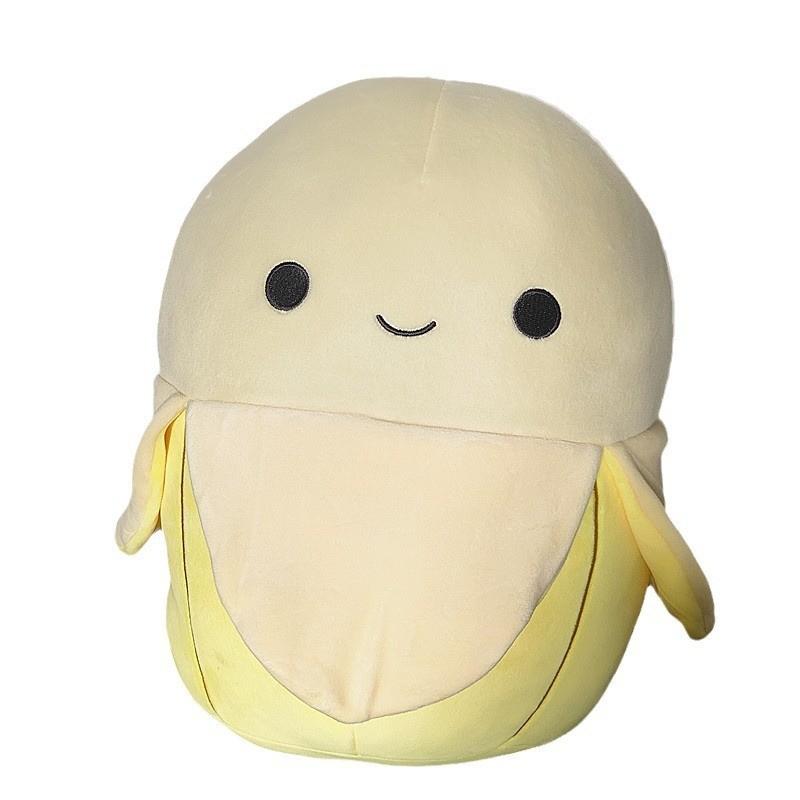 

Super soft yellow banana plush doll creative cute fruit soft doll throw pillow 20 - 35cm ordinary packaging