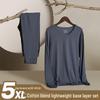 Free Shipping: Men's Warm Cotton Modal Base Layer Set - Autumn/Winter Edition