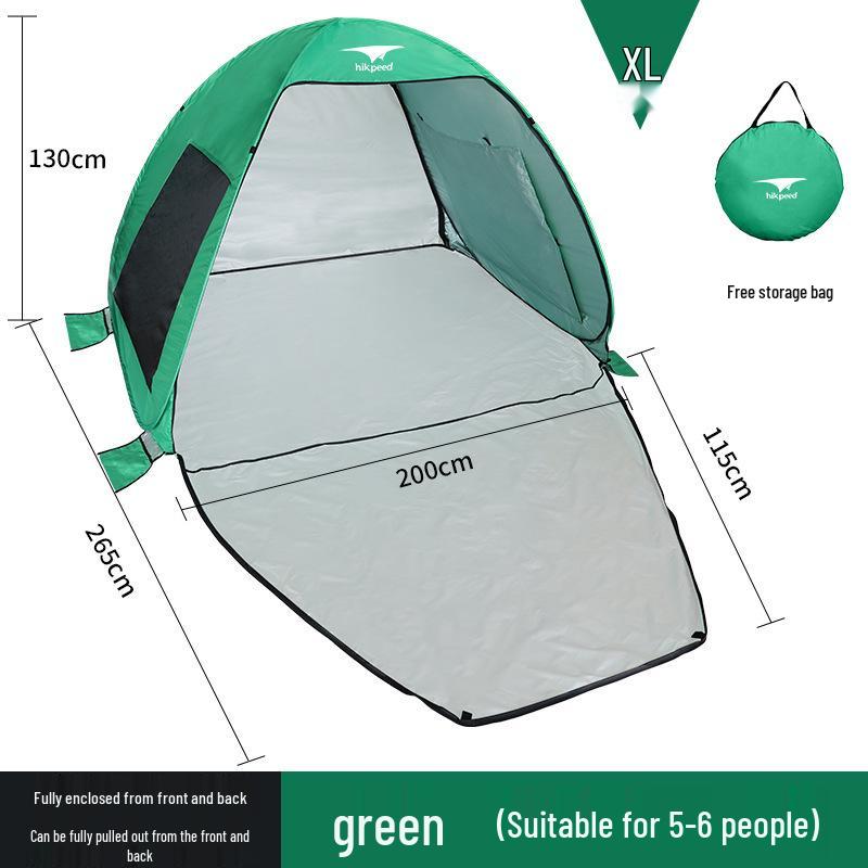 Maitebao Faltbares wasserdichtes Campingzelt für Outdoor-Sommer- und Strandaktivitäten