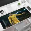 Soccer Player Victory. Gaming Mouse Pad Desk Mat Study Desk Mat Non-Slip Rubber Base Perfect Gift for Gamers