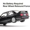 1/36 BMW M3 1987 Slitinové Hračky Model Auta Kovové Odlitky Hračky Vozidla Autentický Vynikající Interiér Natahovací 2 Otevírací Dveře Dětský Dárek