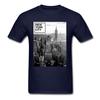 Black White Tshirt Unisex Fashion Streetwear New York City Top Tees Adult Oversized T Shirts Cotton High Quality Clothes Christmas