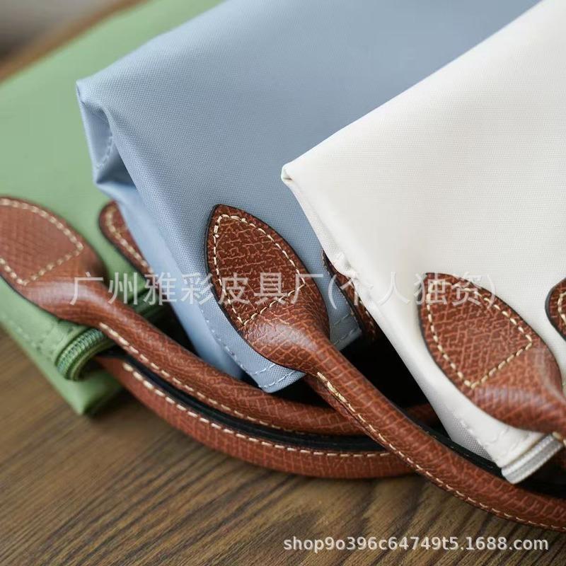 High Quality Dragon Inlaid Bag Week Commemorative Embroidered Dumpling Bag Nylon Handbag Large Capacity Shoulder Tote Bag