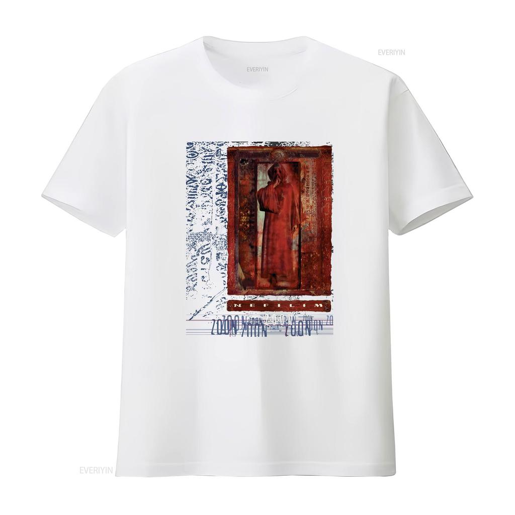Nefilim Zoon 1996 Album Cover T-Shirt Vintage Atmungsaktiv Leicht Designer Kleidung Vielseitig Grafik Vintage