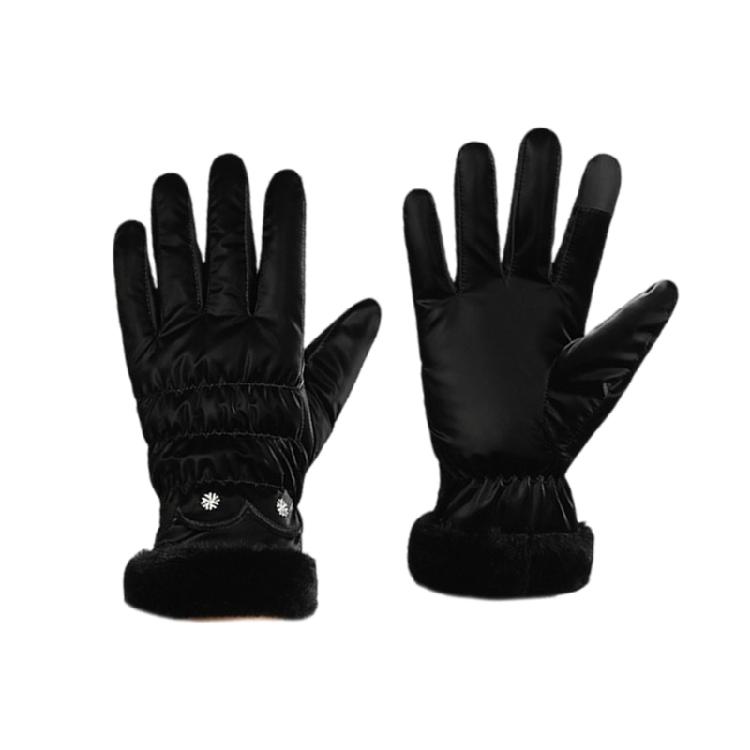 Women Padded Gloves Touchscreens Gloves Winter Fleece Thickened Warm Cycling Mountaineering Skiing Plushes Cotton Gloves