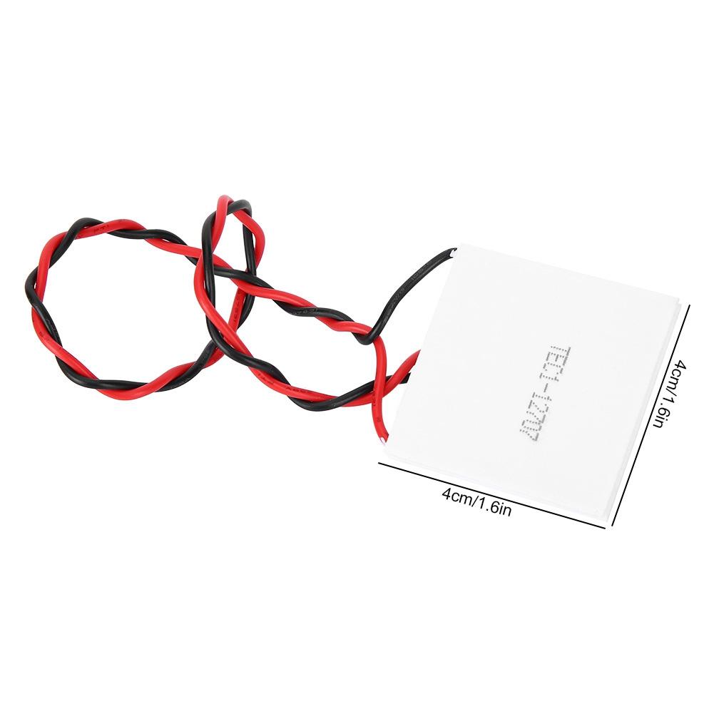 TEC112707 40x40mm Industrial Grade Semiconductor Refrigerating Sheet Thermoelectric Cooler