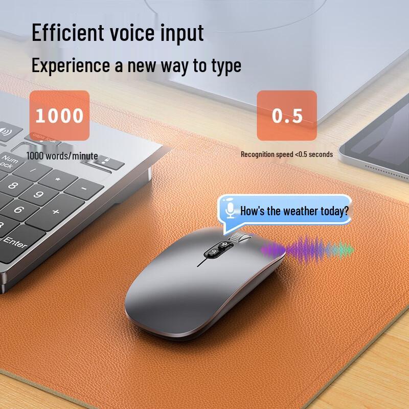 OLOEY Smart Voice Input Wireless Bluetooth Mouse