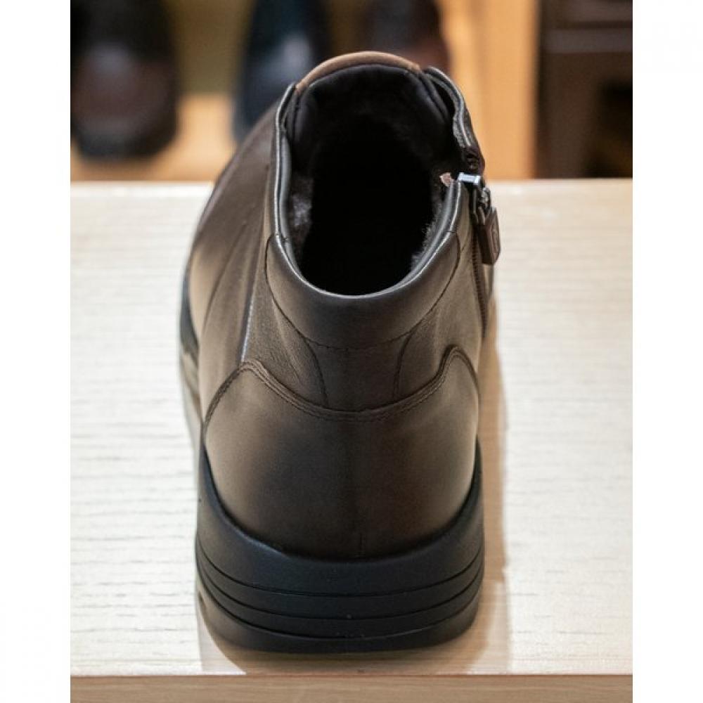 Vainer Men S Brown Fur bootS Model 1g27