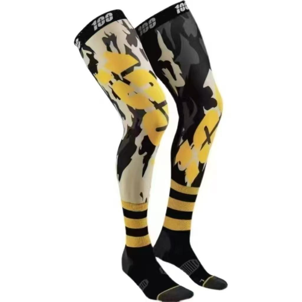 

Colorful cycling outdoor off-road mx motorcycle cool riding anti slip long socks M