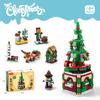 Lele Brothers Christmas Train Building Block Set - Children's Educational Toy and Birthday Gift