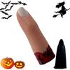 Bloody Finger Prop Horror Simulated Bloody Finger Chopped Off Fake Fingers Horror Prop For Halloween Theater Cosplay Party