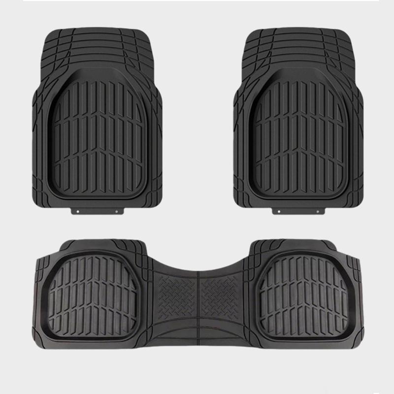 Extra Thick Vehicle Floor Liners Waterproof Car Mats Cutting Design Not Slip strong Interior Accessory for Vehicles