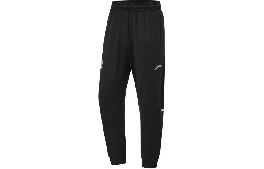 Li Ning CBA Collection Knitted Sweatpants Unisex Black AKLU081-1 L