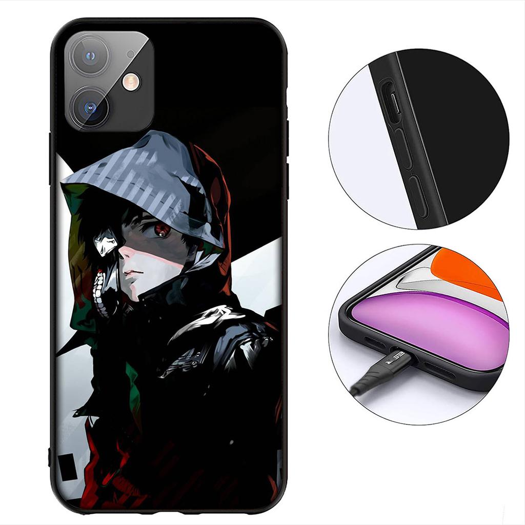 Tokyo Ghoul Phone Case for Samsung Galaxy Note 20 9 10 S8 S10 Lite S9 Plus A54 A53 A21S S10E A17 Protective Cover