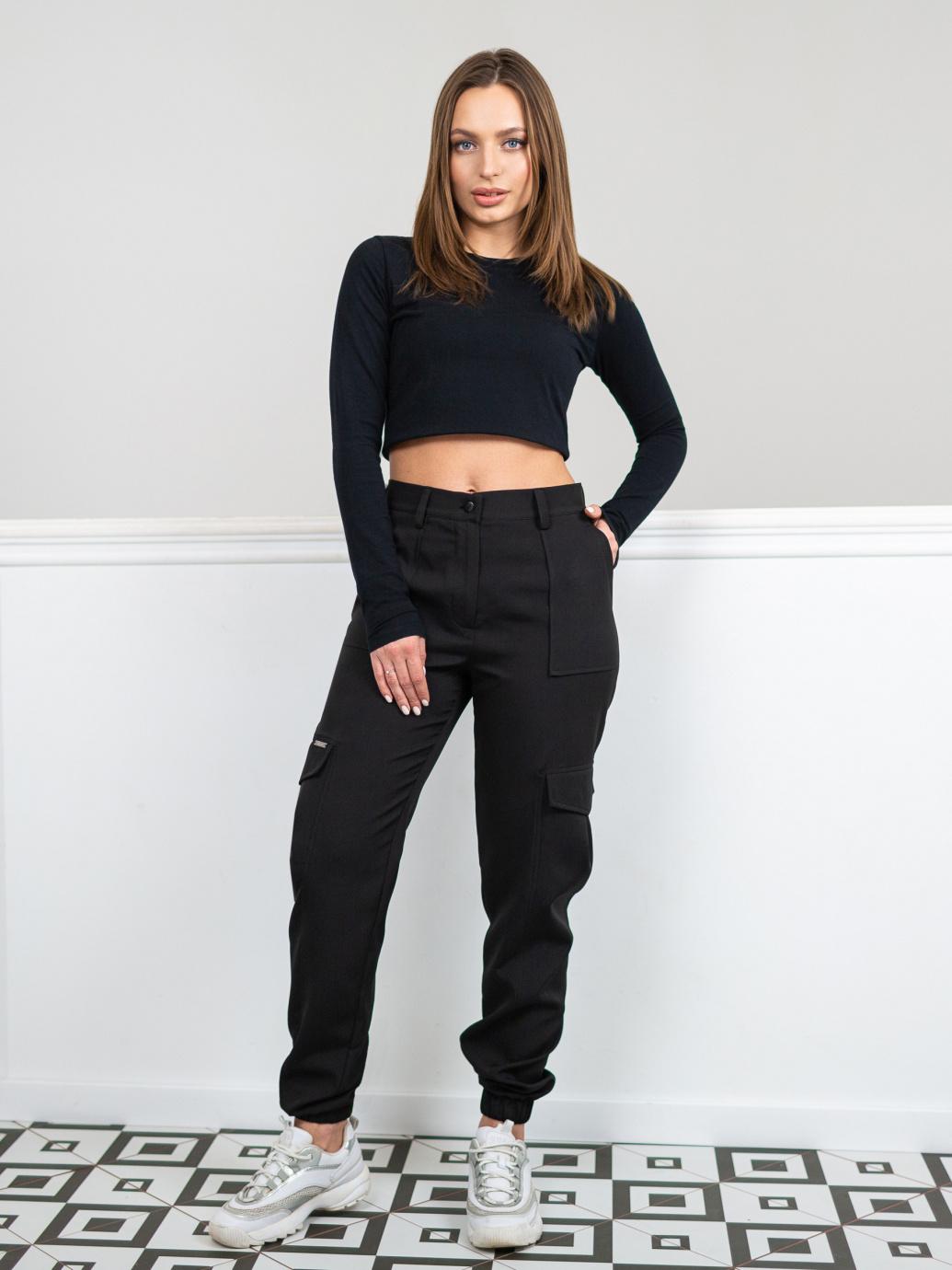 

Штани-карго Астер Luzana L чорний